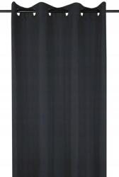 STOF Bea készfüggöny átvezetőkkel 140x280 grafit Glamour Boho sima (R98538012)