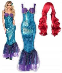  Sellő Ruha Sellő Ariel Felnőtt Cosplay M L 164/170