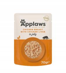 Applaws Macska tasak Csirke mellé májjal zselében 70g Applaws