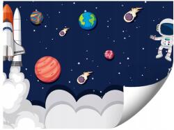 GIGAPRINT Fotótapéta Rakéta_i_űrhajós A Nappali Hálószobájába Fali Tapéta 250x175 (RAKIETA_I_ASTRONAUTA)