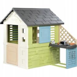Smoby Life Pretty házikó konyhával gyerekeknek 3 éves kortól, gyerekjáték (810738)