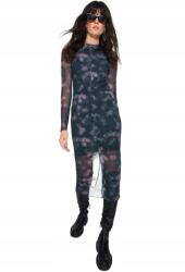 Trendyol Hosszú Ruha Hálóval És Printtel Tie Dye S 5EA* S 5_A (TWOAW24EL00165)