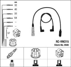 NGK gyújtókábelkészlet NGK 0946_NGK for AUDI, SEAT, SKODA, VW, … (0946_NGK)