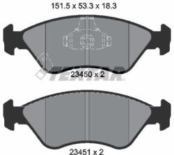 TEXTAR Fékbetét készlet TEXTAR 2345001 for KIA (2345001)