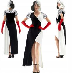 Hopki Cruella De Mon Ruha 101 Kiskutya Jelmez Felnőtt Xxs Xs 158 164