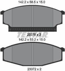 TEXTAR Fékbetét készlet TEXTAR 2337001 for NISSAN (2337001)