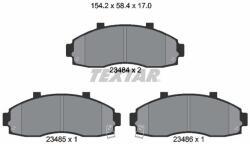 TEXTAR Fékbetét készlet TEXTAR 2348401 for KIA (2348401)