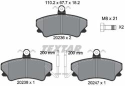 TEXTAR Fékbetét készlet TEXTAR 2023602 for RENAULT (2023602)