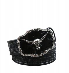  Öv öv cowboy western fekete Bikafej vadnyugat retro y2k 105 cm (639737694697)