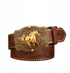  Öv öv cowboy western cowboy Arany Ló barna retro vintage 120 cm (885308339591)