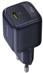 Baseus EnerFill FN22 hálózati gyorstöltő 45W, USB Type-C, fekete (E0123300) - bstrade