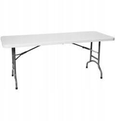 Hendi Összecsukható vendéglátó asztal fehér 152x70cm 150kg-ig Hendi 810927 (810927)