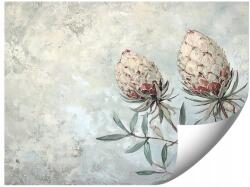 GIGAPRINT Fotótapéta Virágok_vintage_beton Hálószoba Nappali Fali Tapéta 250x175 (kwiatow_vintage_beton)