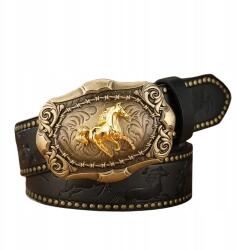  Cowboy western öv öv Arany Ló Szegecsek retro vintage texas 120 cm (009326570297)