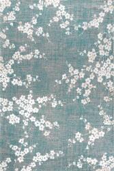 Louis De Poortere mosható műszálas szőnyeg Sakura Lake Blue 9850 - 140 x 200 cm