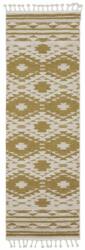 Asiatic műszálas futószőnyeg taza ochre ta02 - 80 x 240 cm