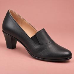 CIUCALETI Pantofi dama eleganti piele naturala toc de 6 cm CLP20N, marimea 36