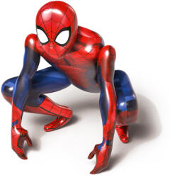 Procos Balon din folie 3D autoadeziv (stă în picioare) - Spiderman 60 x 60 cm