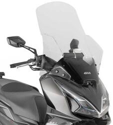 GiVi Kymco Downtown GT 350 2024 szélvédő plexi GiVi Váz, idomok és járműkiegészítők Szélvédők és tartozékaik Szélvédők Motorkerékpár- és robogószélvédők