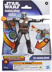 Hasbro Star Wars Mandalorianul si Grogu Set Figurina Mandalorianul cu Sunete de Lupta si Accesorii (G3120) Figurina