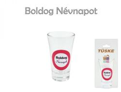 CQ Kft Pálinkás pohár Boldog Névnapot (CQ8541)