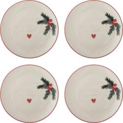 Bloomingville Farfurii pentru desert Jovida 16 cm, naturale, 4 buc (82063307)