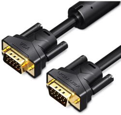 Vention Cablu video Vention, VGA(T) la VGA(T), 10m, rezolutie maxima 1080p la 60 Hz, conectori auriti, cupru, invelis PVC, filtre de ferita, negru, "DAEBL" (timbru verde 0.80lei) - 6922794741669 (DAEBL)