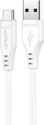 ACEFAST Cablu USB-A la USB-C Acefast C3-04 3A 1, 2 m alb (6974316280873)