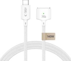 Tech-Protect Cablu USB-C la MagSafe 3 Tech-Protect MMC01 Ultraboost 140W 2 m alb (5906302323296)