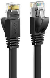 UGREEN PATCH CORD UTP Ugreen Cat6, "NW102" fire din cupru, round cable, viteza maxima 1 Gbps, 1.5m, negru (60545)