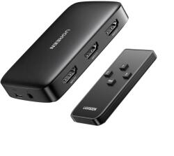 UGREEN Switch HDMI 3 intrari 1 iesire 4K 30Hz CM332 Negru (CM332-80125) - vexio