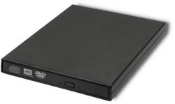 Qoltec 51858 External DVD-RW recorder |USB 2.0|Black (51858)