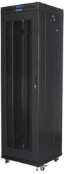 Lanberg Standing rack cabinet 19 42U 600x600 mm, black (FF01-6642-23BL) - vexio