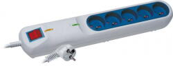 Lestar LF-2005 Surge Protector Power Strip, 3 Outlets, 5 m, gray (1966004802)