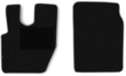 F-CORE Covorase Auto F-core Sofer + Pasager2 Szt. (velours Gri) Iveco Eurotech Mh Eurotech Mp Eurotech Mt 01.92 (F-COREMT21GRAY)