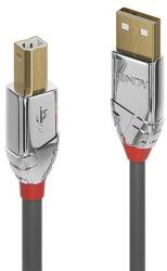 Lindy 36640 USB cable 0.5 m USB 2.0 USB A USB B Grey (36640)
