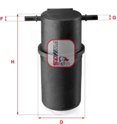 SOFIMA Filtru Combustibil S4144Nr Vw Crafter 30-35/Crafter 30-50 (S4144NR)