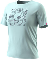 Dynafit Graphic Co T-Shirt W női póló M / világoskék
