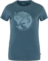 Fjällräven Arctic Fox Print T-shirt W női póló L / kék