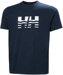 Helly Hansen Core Graphic T 2.0 férfi póló L / sötétkék