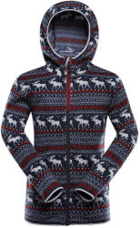 Alpine Pro Noreso Blue gyerek pulóver Gyerek 116-122 / kék