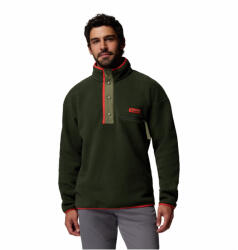 Columbia Helvetia II Half Snap Fleece férfi pulóver L / sötétzöld