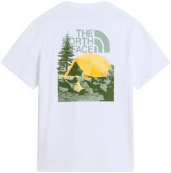The North Face M Pitch A Tent Relaxed Ss Tee férfi póló XXL / fehér
