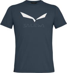 Salewa Solidlogo Dri-Rel M S/S Tee férfi póló L / kék/szürke
