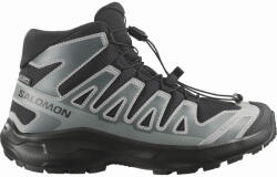 Salomon Xa Pro Mid Wp J Black-Sedona Sage-Wrought Iron gyerek cipő Cipőméret (EU): 33 / fekete/szürke