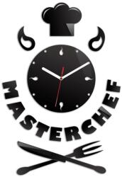 ModernClock Óra, Modern óra, Master Chef, fekete, 56x37cm