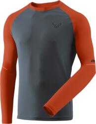 Dynafit Alpine Pro M L/S Tee férfi funkcionális póló M / narancssárga/szürke