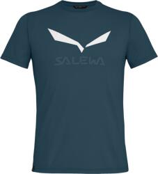 Salewa Solidlogo Dri-Rel M S/S Tee férfi póló M / kék/zöld