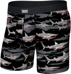 Saxx Daytripper Comfort Boxer Brf Fly boxeralsó XL / fekete/bézs
