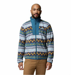 Columbia Sequoia Grove Ii Fz Printed Fleece férfi pulóver XXL / kék